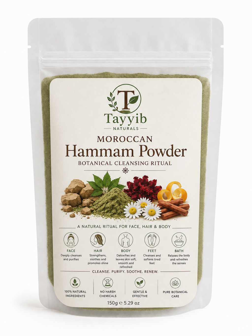 Moroccan Hammam Powder 150grams