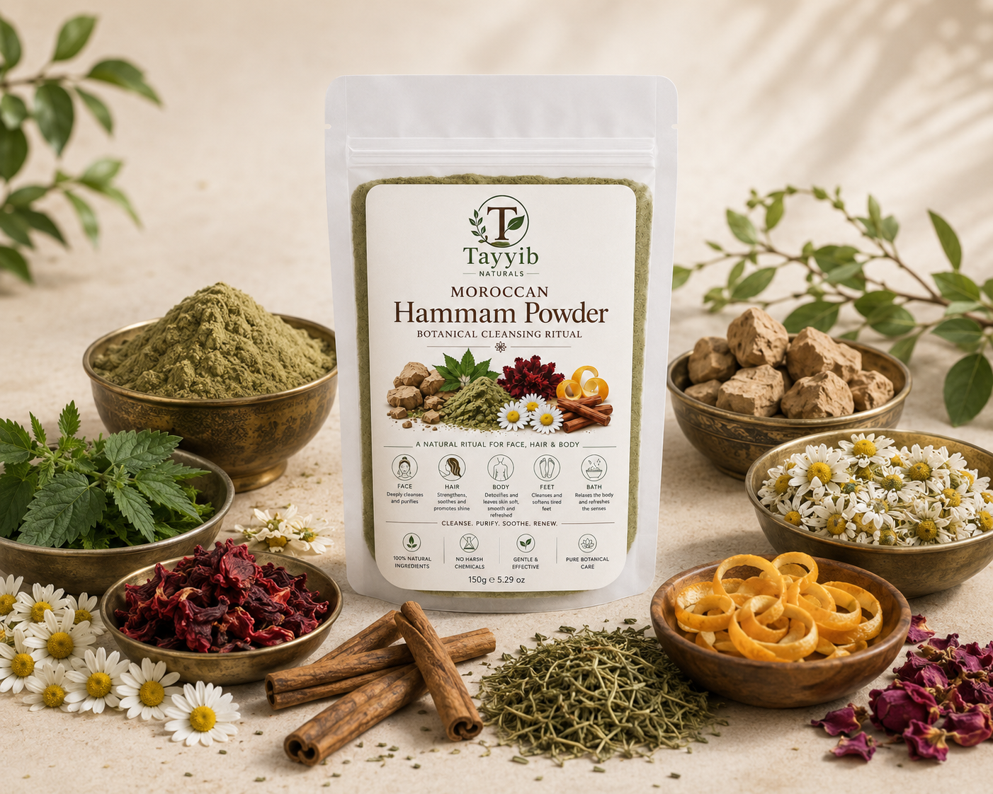 Moroccan Hammam Powder 150grams